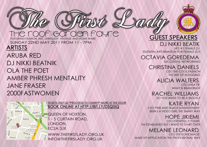 Event: The First Lady Roof Garden Fayre