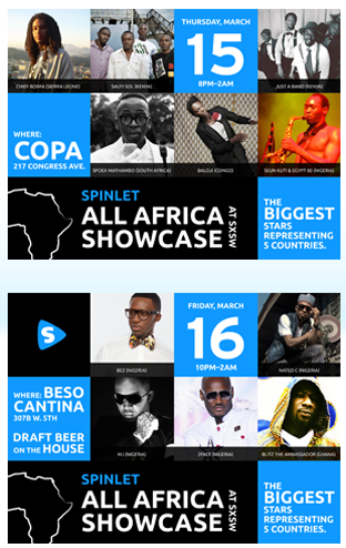 [Video] Society HAE African Music Showcase at SXSW - March 16th & 17th