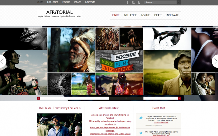[Bookmark This] Afritorial: A beautifully designed African focused content-aggregator