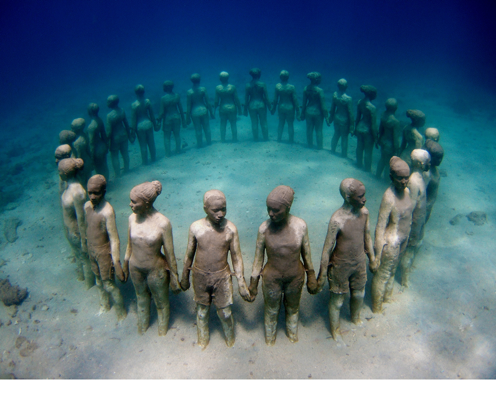 [Image of the Day] Grenada's Underwater sculptures: A tribute to fallen African slaves