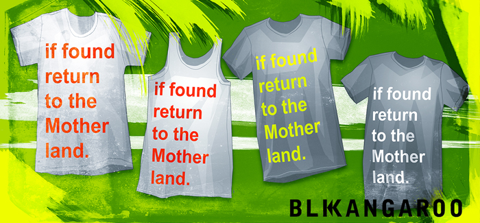 [T-Shirt Tuesdays] Blkkangaroo: located on the corner of Blkk heritage & pop culture